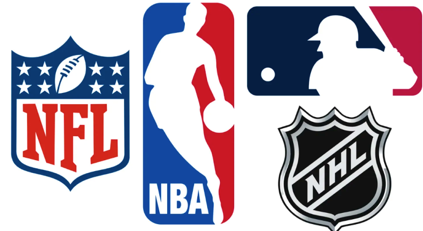 NFL, NBA, NHL,